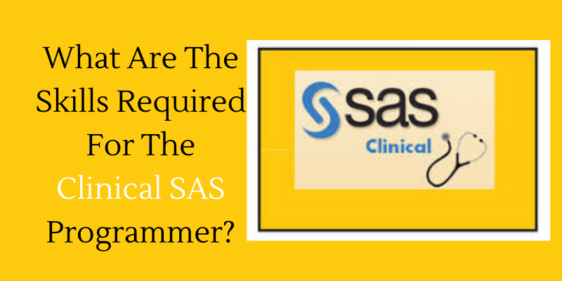 What Are The Skills Required For The Clinical SAS Programmer?