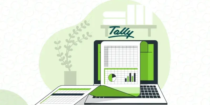 How does Tally handle GST calculations and reports? 